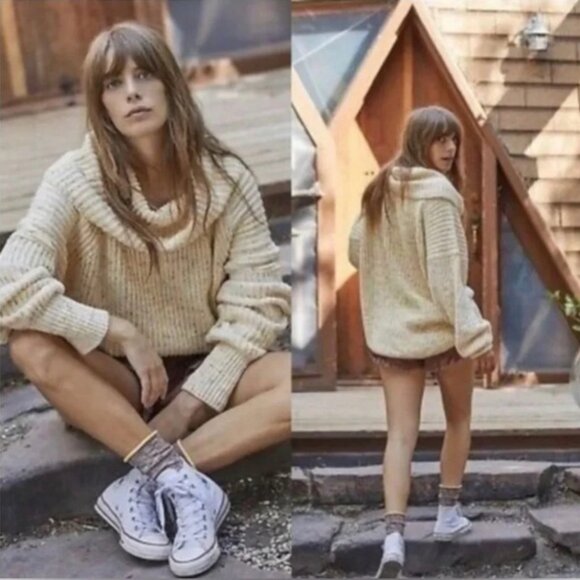 FREE PEOPLE Leo Tunic Sweater - Picture 5 of 5